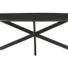Eettafel Danish Oval Black Jesper Eettafels