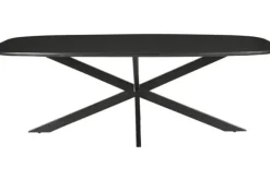 Eettafel Danish Oval Black Jesper Eettafels
