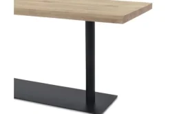 Eettafels-Country Style Eettafel Destra Zwart