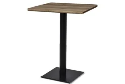 Eettafels-Country Style Eettafel Destra Zwart