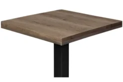 Eettafels-Country Style Eettafel Destra Zwart