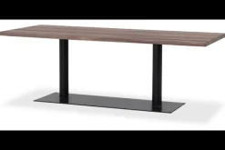 Eettafels-Country Style Eettafel Domani Zwart