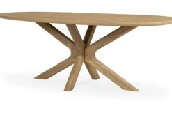 Eettafels-Eleonora Meubelen Eettafel Naturel Tycho