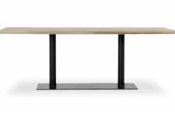 Eettafels-Country Style Eettafel Oasis Zwart