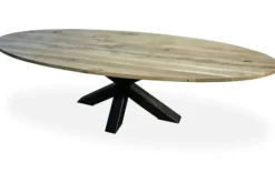 Eettafels-van Dijk Furniture Eettafel ovaal Acel