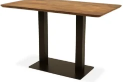 Bartafels|Eettafels-Label51 Eettafel Sloppy Edge Bruin