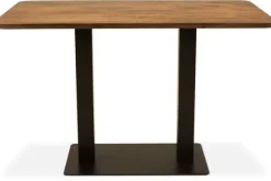 Bartafels|Eettafels-Label51 Eettafel Sloppy Edge Bruin