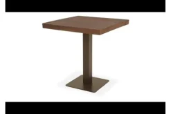 Bartafels|Eettafels-Label51 Eettafel Straight Edge Bruin