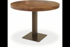 Bartafels|Eettafels-Label51 Eettafel Straight Edge Bruin