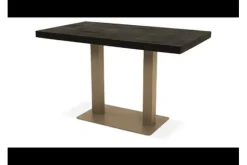 Bartafels|Eettafels-Label51 Eettafel Straight Edge Zwart