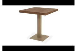 Bartafels|Eettafels-Label51 Eettafel Straight Edge Bruin