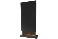 Best Elektrische Levico 90 3D LED haard zwart Disegno Sfeerhaarden