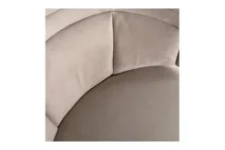 Ronde Fauteuils-Richmond Interiors Fauteuil 211049 Khaki Velvet Hazel