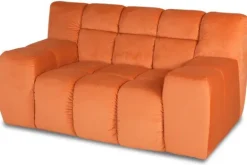 Loveseats-Moderno Fauteuil - Loveseat Trentino
