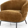 Ronde Fauteuils-Eleonora Meubelen Fauteuil - mosterd Safari | 95898 David