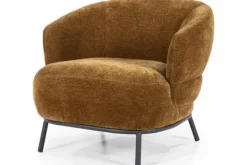 Ronde Fauteuils-Eleonora Meubelen Fauteuil - mosterd Safari | 95898 David