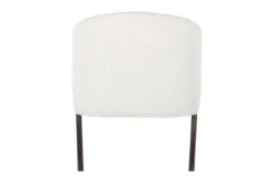 Sale Fauteuil 211290 White Bouclé Mia Ronde Fauteuils
