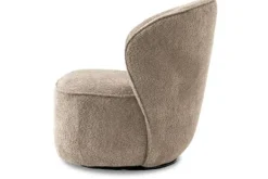 Outlet Fauteuil Beige Belvi Draaifauteuils