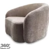 Draaifauteuils-Tower Living Fauteuil Beige Castro