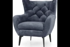 Oorfauteuils-Tower Living Fauteuil Blue Bomba