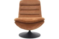 Sale Fauteuil Caramel Brown Marano Draaifauteuils