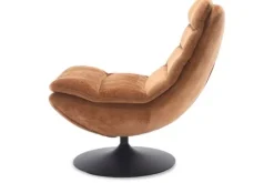 Sale Fauteuil Caramel Brown Marano Draaifauteuils