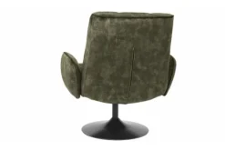 Outlet Fauteuil Dark Green Tropea Draaifauteuils