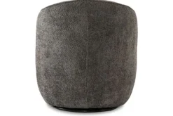 Draaifauteuils-Tower Living Fauteuil Dark Grey Belvi