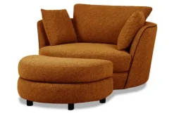 Ronde Fauteuils|Draaifauteuils-Domicil Exclusive Fauteuil Estelle |