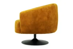 Ronde Fauteuils|Draaifauteuils-Tower Living Fauteuil Gold Barga