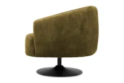 Ronde Fauteuils|Draaifauteuils-Tower Living Fauteuil Green Barga