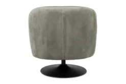 Sale Fauteuil Grey Barga Ronde Fauteuils|Draaifauteuils