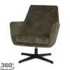 Discount Fauteuil Hunter CM-55.001 Toby Draaifauteuils