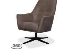 Hot Fauteuil Taupe CM-55.028 Tod Draaifauteuils