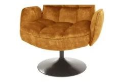 Draaifauteuils-Tower Living Fauteuil Yellow Tropea