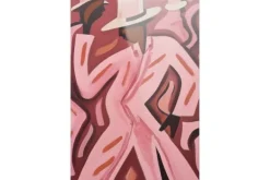 Schilderijen-Urban Cotton Glasschilderij Boogie Woogie