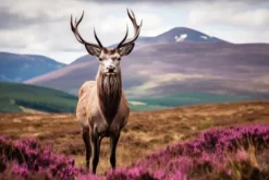 Schilderijen-Ter Halle Glasschilderij Edelhert 080120-1092
