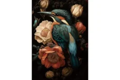 Outlet Glasschilderij IJsvogel 080120-1137 Schilderijen