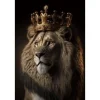 Schilderijen-Ter Halle Glasschilderij Leeuwenkoning 080120-1008