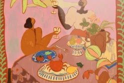 Hot Glasschilderij Lunch with the Ladies Schilderijen