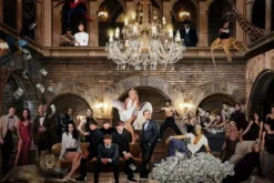 Discount Glasschilderij Maffia in Casino Schilderijen