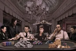 Best Glasschilderij Mafia Casino 110160-221 Schilderijen