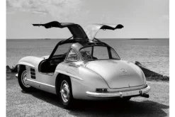 Schilderijen-Ter Halle Glasschilderij Mercedes GLAS080120-741