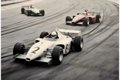 New Glasschilderij Race Track Schilderijen