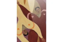 Schilderijen-Urban Cotton Glasschilderij Stargazing