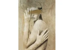 Best Glasschilderij Touching Me Schilderijen