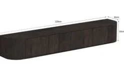 Tv-Meubels-Livingfurn Hangend tv-meubel  Novero