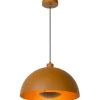 Hanglampen-Lucide Hanglamp - okergeel Siemon
