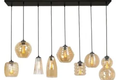 Online Hanglamp 2261-05-130-25-8-14 Quinto Amber Hanglampen