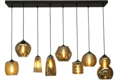 Hanglampen-Masterlight Hanglamp 2261-05-130-25-8-05 Quinto Smoke